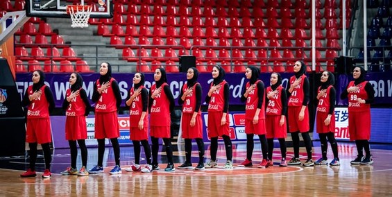 پایان کار بانوان بسکتبالیست کشورمان در کاپ آسیا ۲۰۲۱ اردن