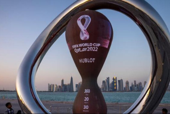 تصویری عجیب از آسمان قطر در آستانه جام جهانی+عکس