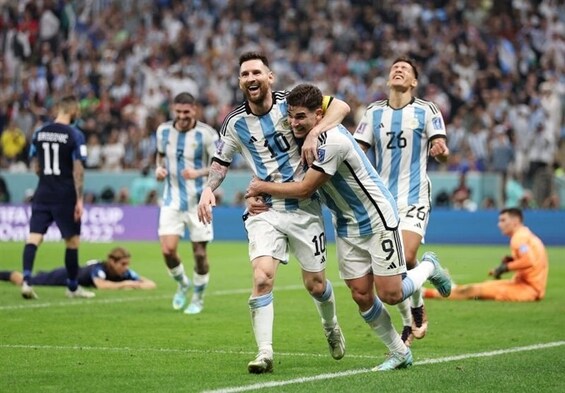 صعود قاطع آرژانتین به فینال با جادوی مسی  کرواسی به بازی رده‌بندی رفت