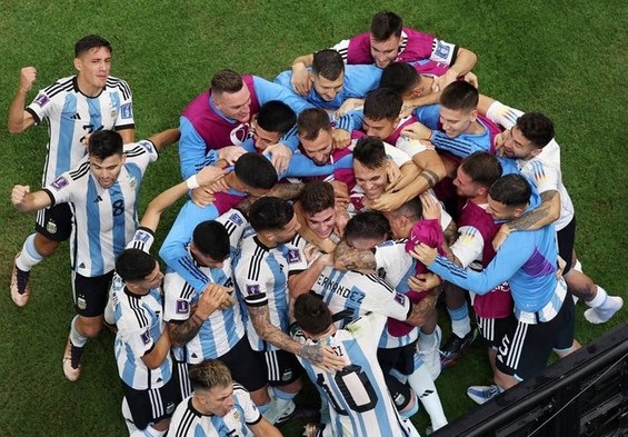گزارش تصویری دیدار آرژانتین و مکزیک در جام جهانی قطر