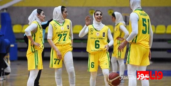 پلی‌آف دوم لیگ برتر بسکتبال بانوان| پیروزی پالایش نفت در مقابل بینالود خودرو