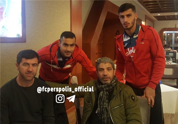 پیشکسوت محبوب پرسپولیس در اردوی تیم +عکس