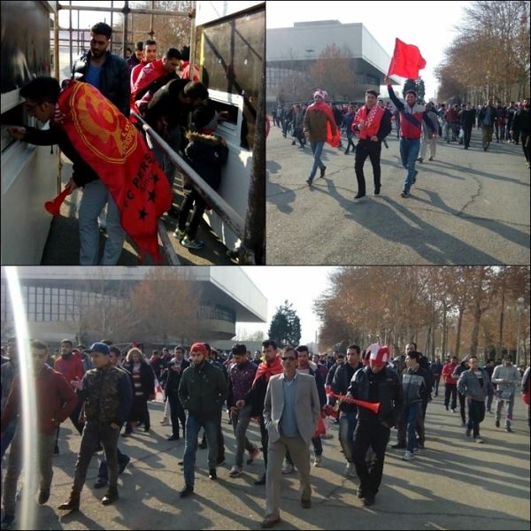 عکس/ حال و هوای سرخ ورزشگاه آزادی قبل از بازی پرسپولیس - گسترش عکس/ حال و هوای سرخ ورزشگاه آزادی قبل از بازی پرسپولیس - گسترش