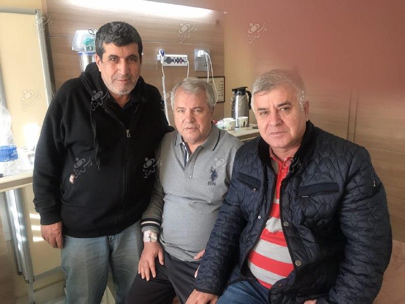 اولین تصاویر علی پروین در بیمارستان منتشر شد اولین تصاویر علی پروین در بیمارستان منتشر شد