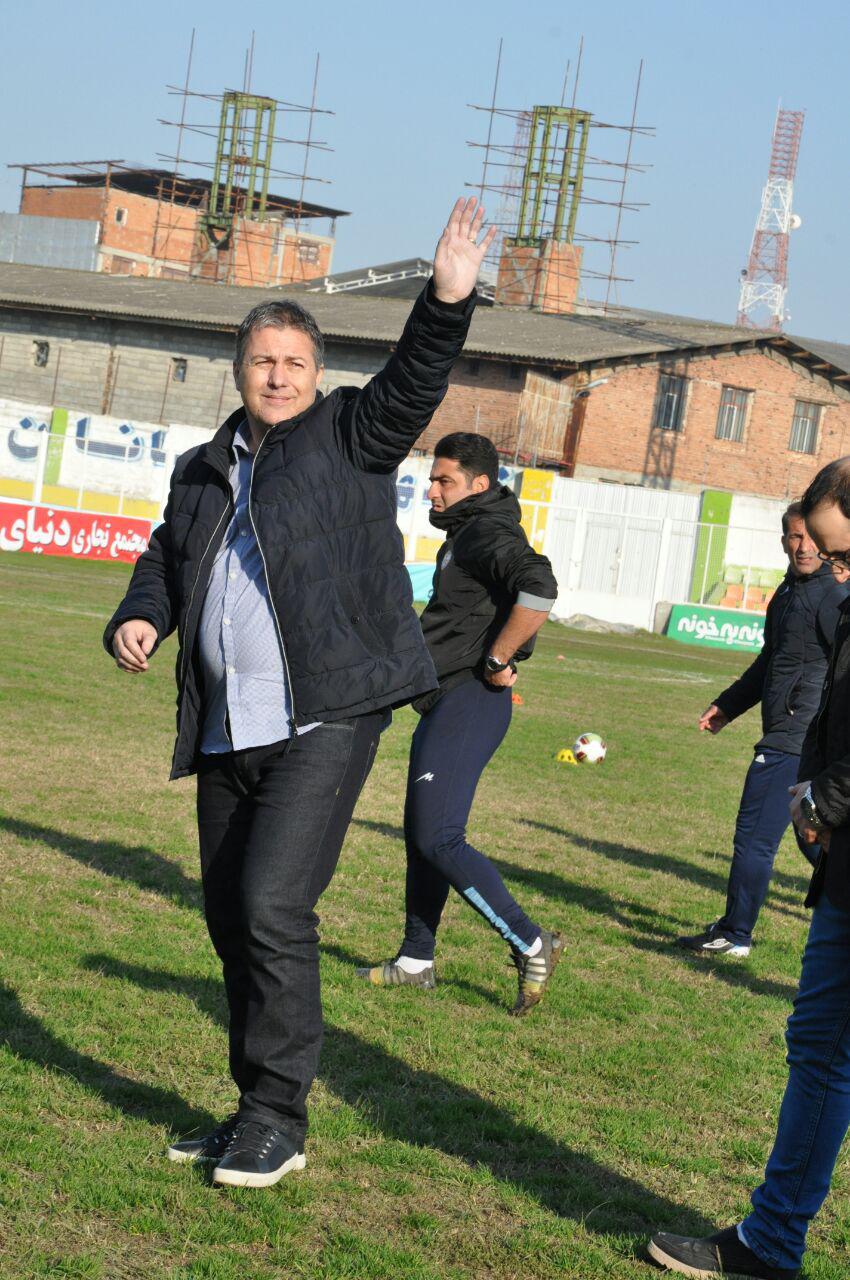 اولین تمرین خونه به خونه با اسکوچیچ اولین تمرین خونه به خونه با اسکوچیچ