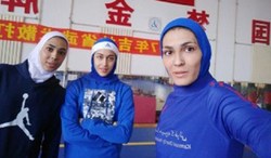سه بانوی ووشوکار ایران در تیم «چانگ چونگ» چین