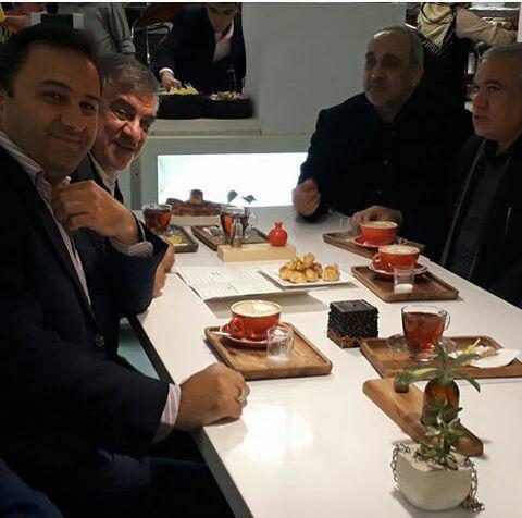 ملاقات سرپرست پرسپولیس با مدیرعامل اسبق استقلال+ عکس ملاقات سرپرست پرسپولیس با مدیرعامل اسبق استقلال+ عکس