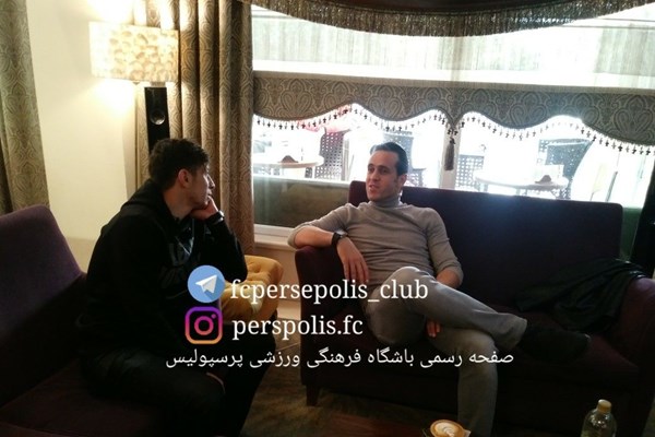 کریمی در اردوی پرسپولیس حاضر شد+ عکس کریمی در اردوی پرسپولیس حاضر شد+ عکس