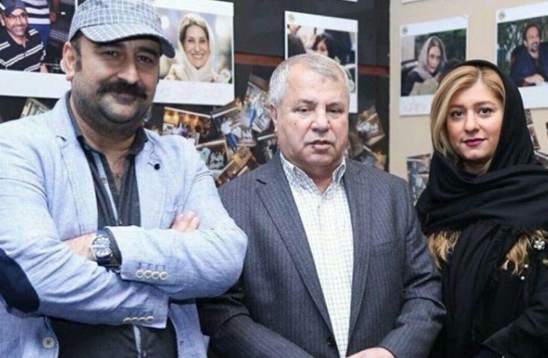 عکس/ علی پروین به همراه دخترش در جشنواره فیلم فجر