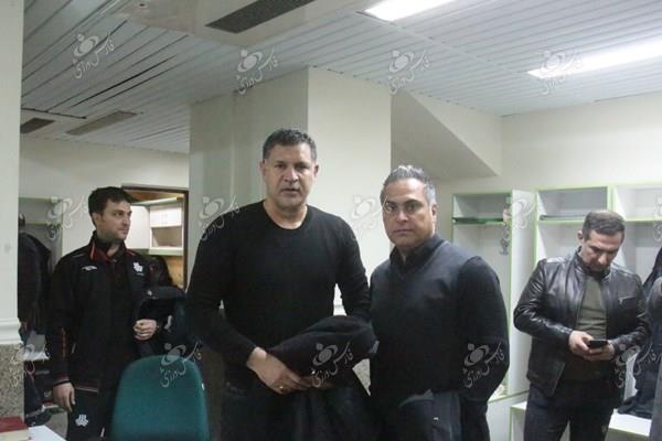 برد ۶ امتیازی هدیه بازیکنان سایپا به دایی+تصاویر برد ۶ امتیازی هدیه بازیکنان سایپا به دایی+تصاویر