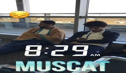 خوابیدن طارمی و همبازی‌هایش در فرودگاه مسقط!+تصاویر