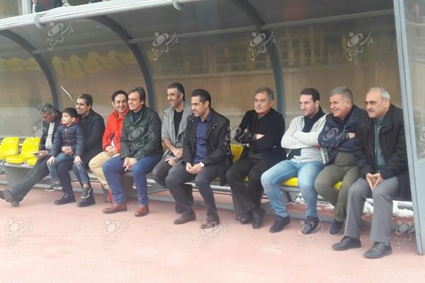 حضور کاندیدای جشنواره فجر در تمرین پرسپولیس + عکس حضور کاندیدای جشنواره فجر در تمرین پرسپولیس + عکس