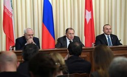 وزیران خارجه روسیه، ایران و ترکیه ۲۵ اسفند در آستانه تشکیل جلسه می‌دهند