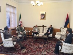 تاکید سفیر ایران در ارمنستان بر اهمیت احداث جاده ترانزیتی شمال - جنوب