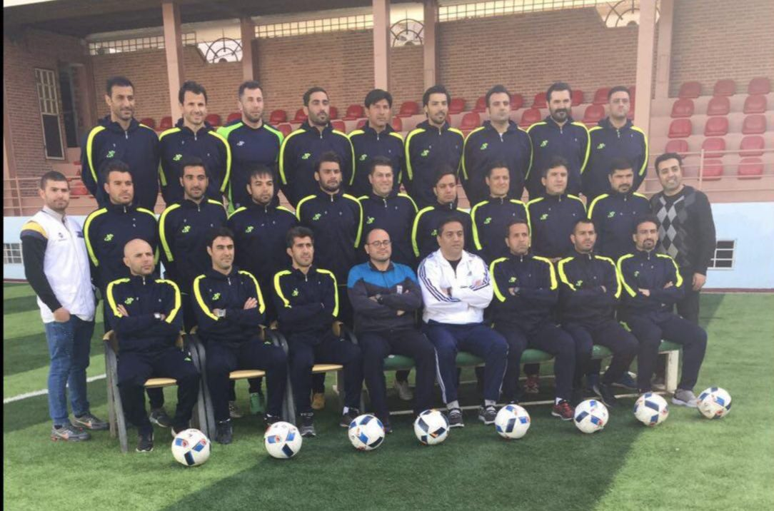 فغانی مربی فوتبال شد+عکس فغانی مربی فوتبال شد+عکس