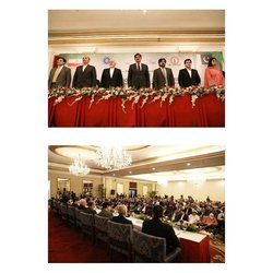 افتتاح مجمع تجاری ایران و پاکستان در کراچی با حضور ظریف