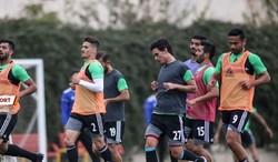 گزارش تمرین تیم ملی