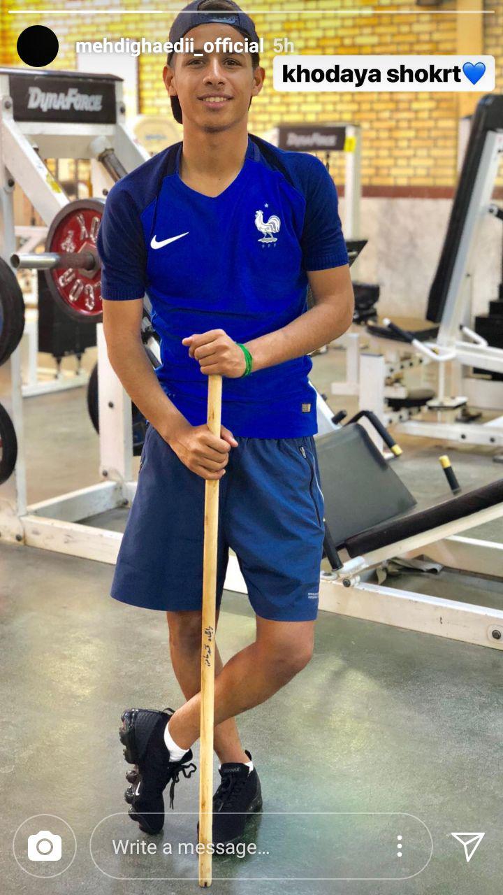 حال و روز مهدی قائدی در آستانه سال نو + عکس