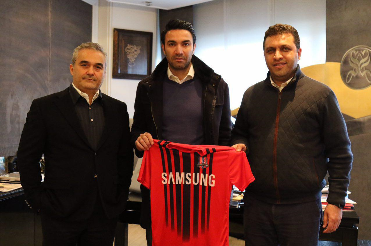 نکونام سرمربی تیم نساجی مازندران شد+عکس نکونام سرمربی تیم نساجی مازندران شد+عکس