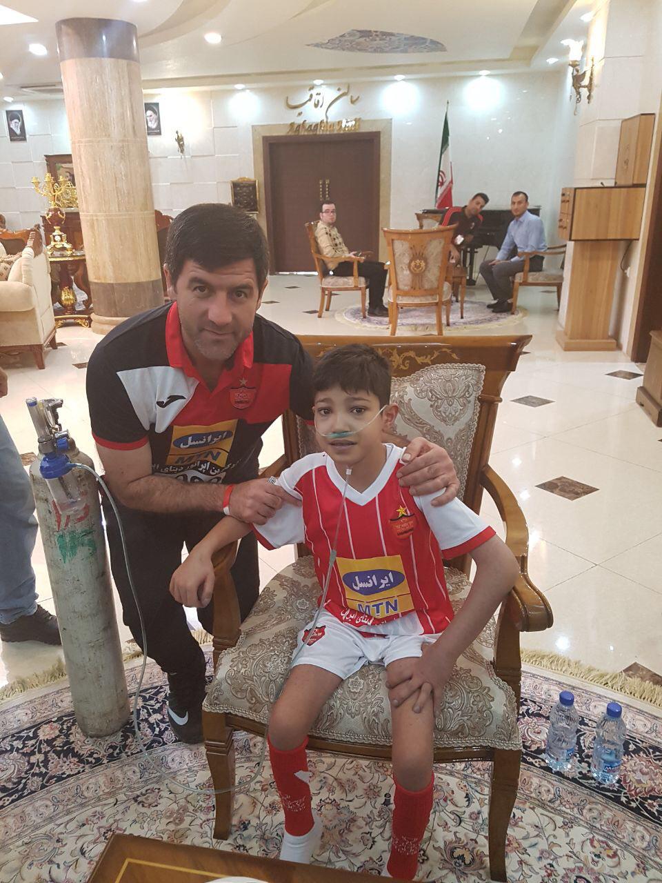 حادثه تلخ برای مهمان ویژه پرسپولیس حادثه تلخ برای مهمان ویژه پرسپولیس