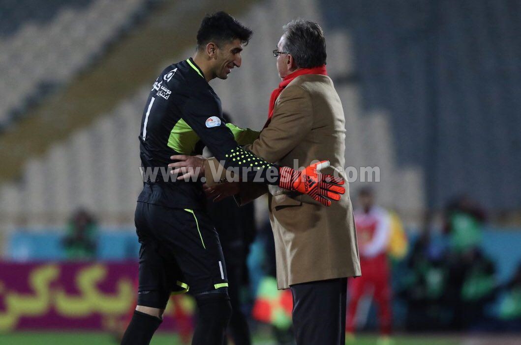 قدردانی برانکو از شماره یک تسخیرنشدنی+عکس قدردانی برانکو از شماره یک تسخیرنشدنی+عکس