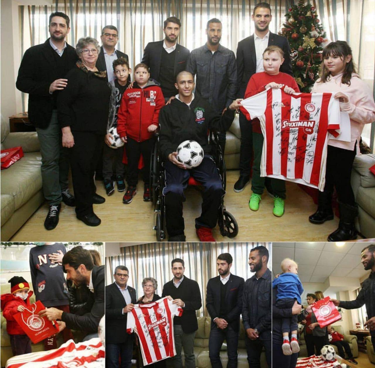 هدایای کریسمسی انصاریفرد برای کودکان ناتوان+عکس