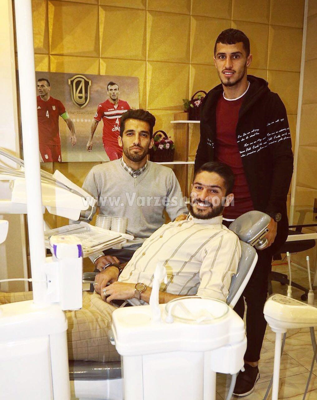 بازیکنان پرسپولیس در نقش دندانپزشک +تصاویر بازیکنان پرسپولیس در نقش دندانپزشک +تصاویر