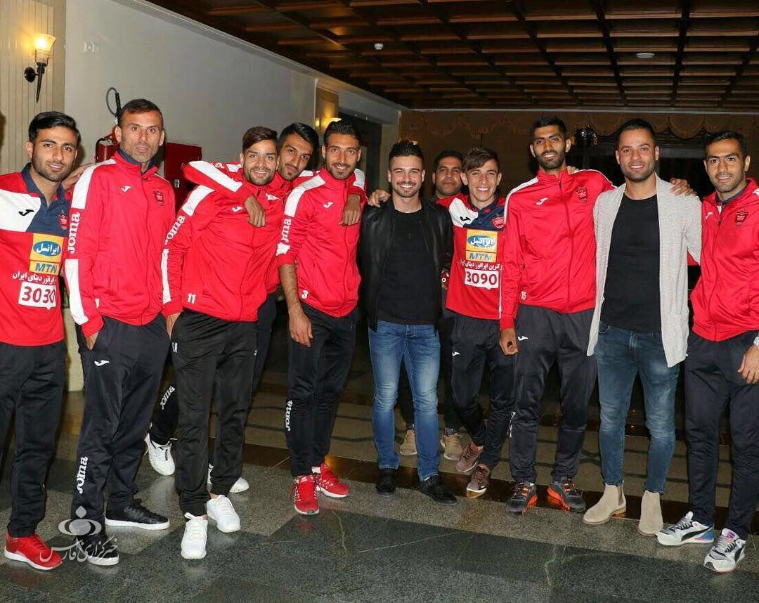 سروش رفیعی در اردوی پرسپولیس +عکس سروش رفیعی در اردوی پرسپولیس +عکس