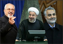 نیویورک تایمز: ظریف و سلیمانی محبوب‌ترین در ایران