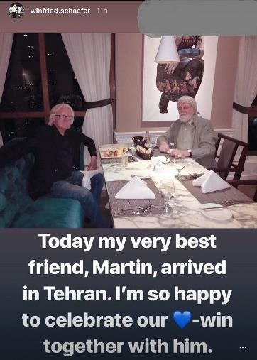 شادی شفر برای حضور بهترین دوستش در تهران + عکس