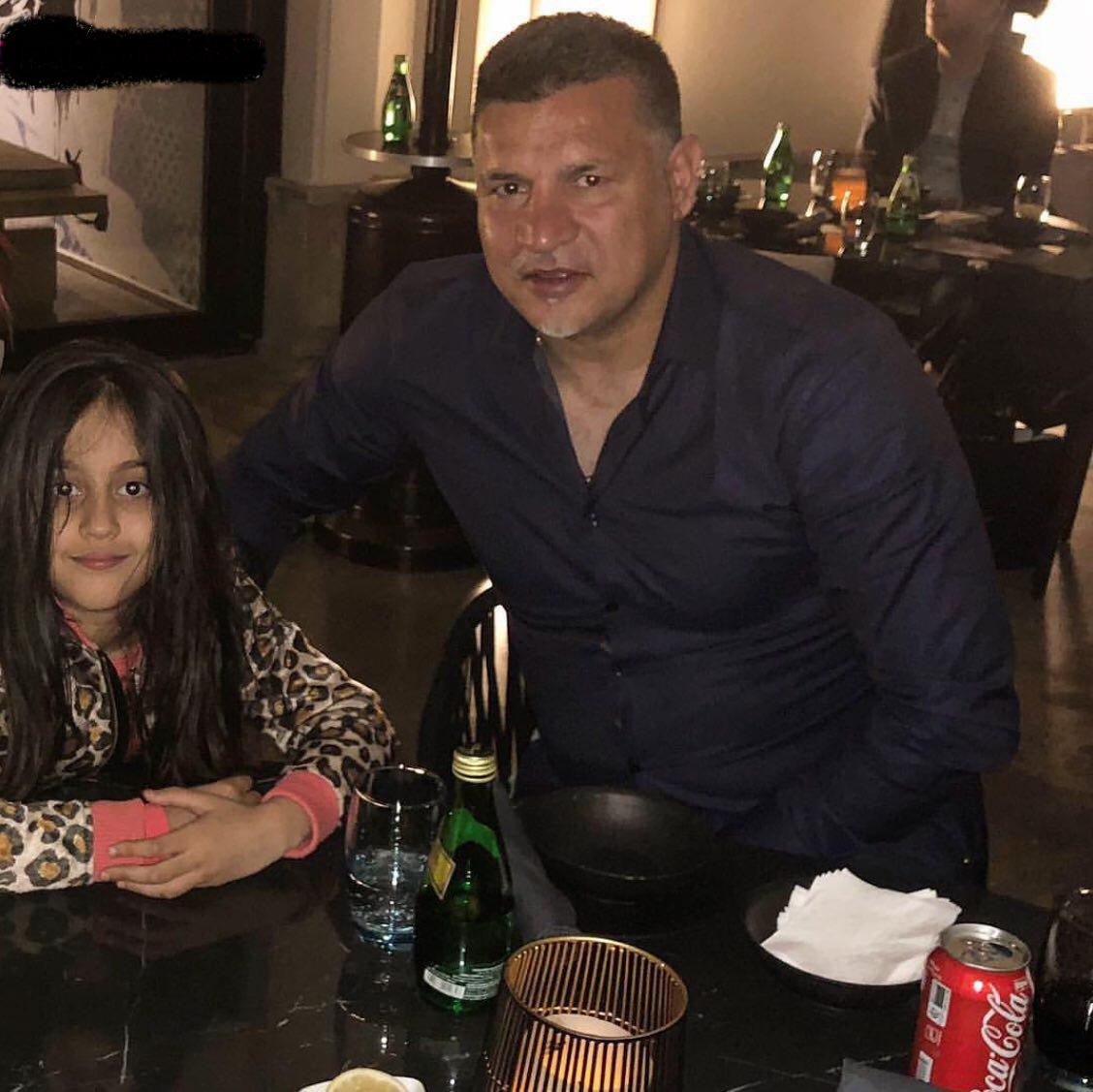 دختر علی دایی در کنار پدر + عکس دختر علی دایی در کنار پدر + عکس