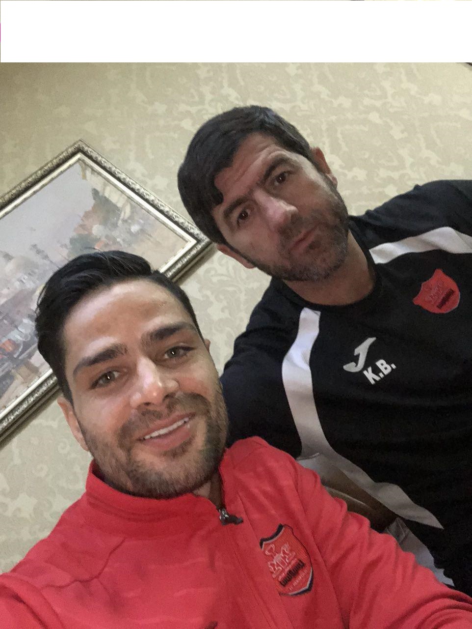 سلفی کمال کامیابی نیا در کنار کریم باقری + عکس سلفی کمال کامیابی نیا در کنار کریم باقری + عکس