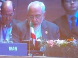 سخنرانی ظریف در اجلاس میان‌دوره‌ای وزیران امور خارجه جنبش عدم تعهد