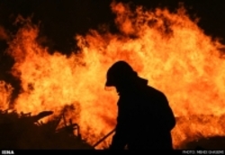 آتش‌سوزی مجموعه 167 شرکت نفت گچساران