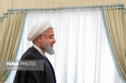 آغاز مراسم استقبال رسمی از روحانی در کاخ ریاست جمهوری ترکمنستان