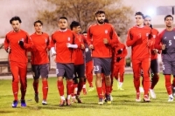 برگزاری آخرین تمرین تیم فوتبال امید در تهران