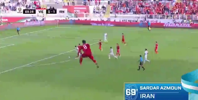 دریبل آزمون مقابل تیم فوتبال ویتنام سوژه AFC شد دریبل آزمون مقابل تیم فوتبال ویتنام سوژه AFC شد