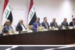 دیدار رئیس مجلس و رهبران فراکسیون‌های پارلمان عراق با ظریف