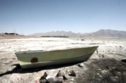 حجم دریاچه ارومیه ۹۰ درصد از تراز اکولوژیک کمتر است