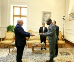دیدار سفیر جدید مالی در تهران با وزیر امور خارجه