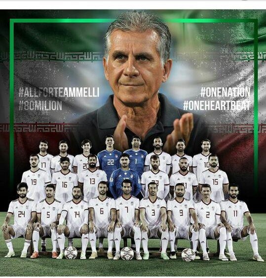 پیام مشترک بازیکنان تیم ملی فوتبال ایران پس از فتح مسقط