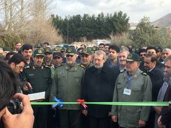 افتتاح نمایشگاه توانمندی‌های بهداری سپاه با حضور رئیس مجلس