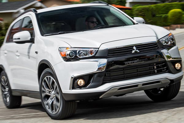 نمای جلوی میتسوبیشی asx