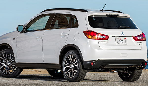 نمای عقب میتسوبیشی asx