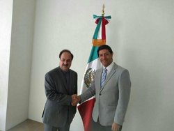 دیدار سفیر کشورمان با مدیر حقوق بشر وزارت خارجه مکزیک
