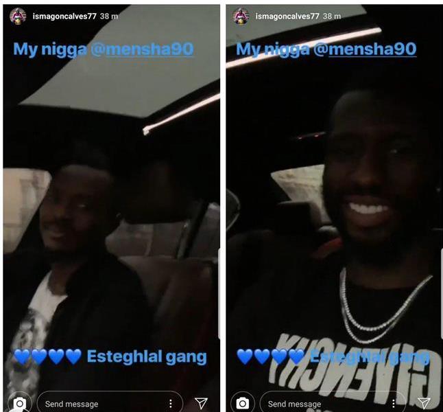 دوستی جالب ستاره های جدید استقلال! + عکس دوستی جالب ستاره های جدید استقلال! + عکس