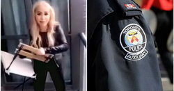 پلیس کانادا به دنبال زنی در ویدیوی پرتاب صندلی از بالای برج