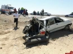 ۲ کشته و ۱۹ مصدوم در ۳ تصادف در محور جم - مهر- فیروزآباد