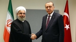 دیدار روحانی و اردوغان در سوچی پیش از برگزاری نشست سه‌جانبه درباره سوریه