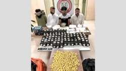 دستگیری ۴ نفر در حین انتقال مواد مخدر در اسفراین
